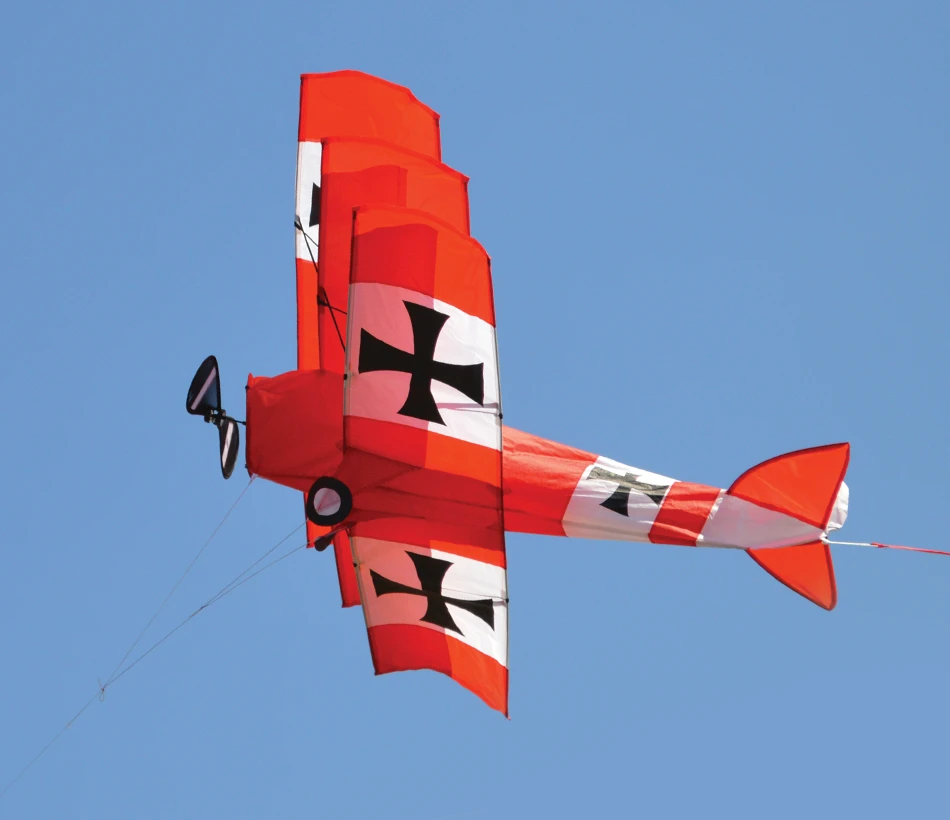 Kites Red Baron Tri-Plane Kite