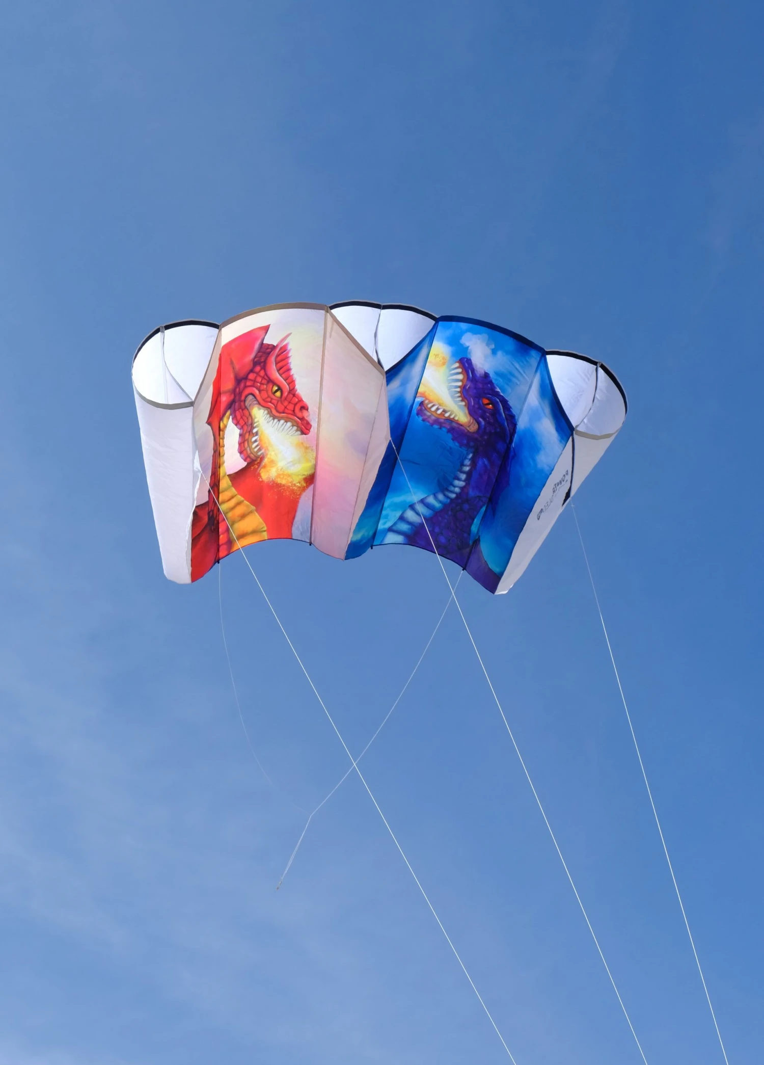 Collections Kites Jumbo Power Sled 36 Kite - Sun & Moon Dragons