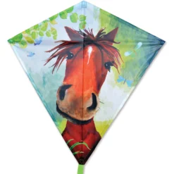 Kites 30 In. Diamond Kite - Horace Horse Premier Kites