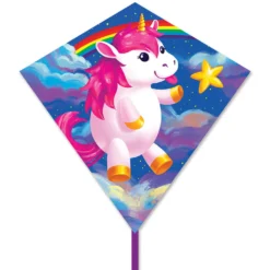 Kites 25 In. Diamond Kite - Chonky Unicorn