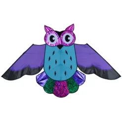 57 In. Holographic Purple Owl Kite (Bold Innovations)
