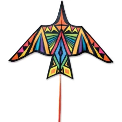 Bold Innovations Thunderbird Kite - 90 In. Rainbow Geometric