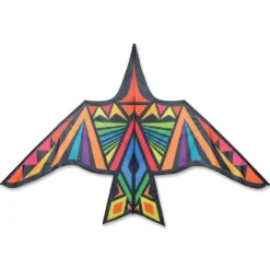 Bold Innovations Thunderbird Kite - 11.5 Ft. Rainbow Geometric