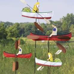 WindGarden 24 In. WhirliGig Spinner - Fisherman WindGarden