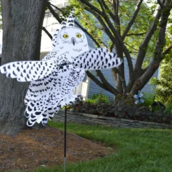 WindGarden WindGarden WhirliGig Spinner - Snowy Owl