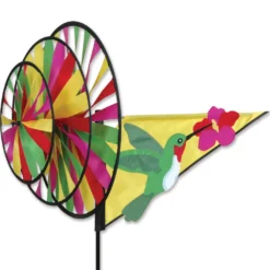 WindGarden Triple Spinner - Hummingbird WindGarden
