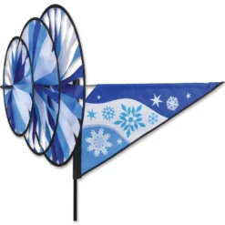 WindGarden Triple Spinner - Snowflake WindGarden