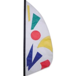 WindGarden WindGarden 3.5 Ft. Feather Banner-Rainbow Jazz