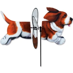 WindGarden Deluxe Petite Spinner - Basset Hound WindGarden