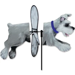 WindGarden Deluxe Petite Spinner - Schnauzer