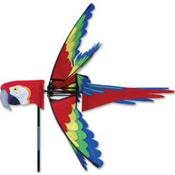 WindGarden 27 In. Scarlet Macaw Spinner WindGarden