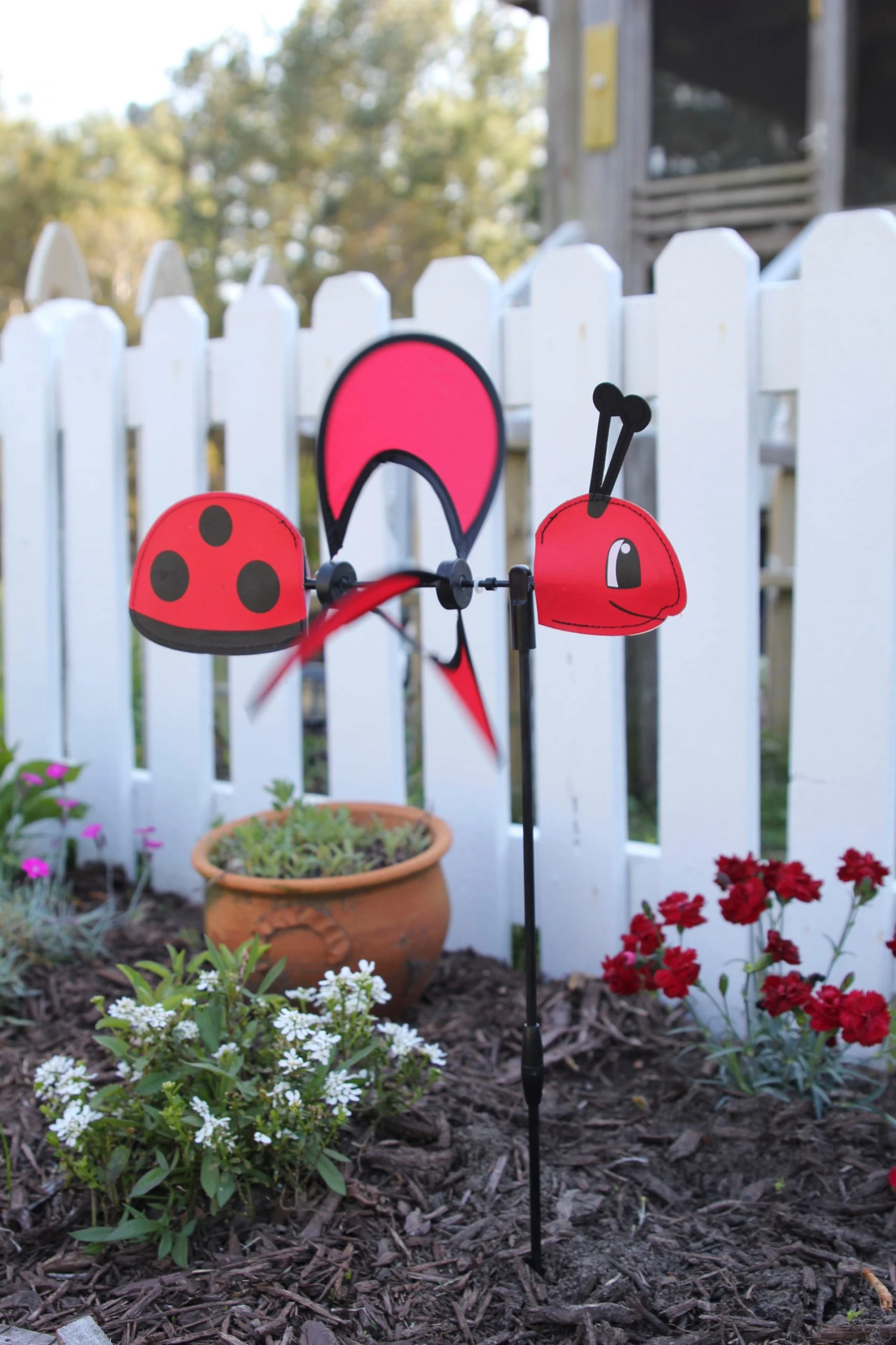 WindGarden WindGarden Petite Spinner - Ladybug