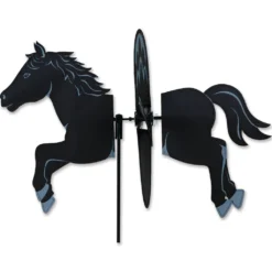 WindGarden Petite Spinner - Black Horse WindGarden