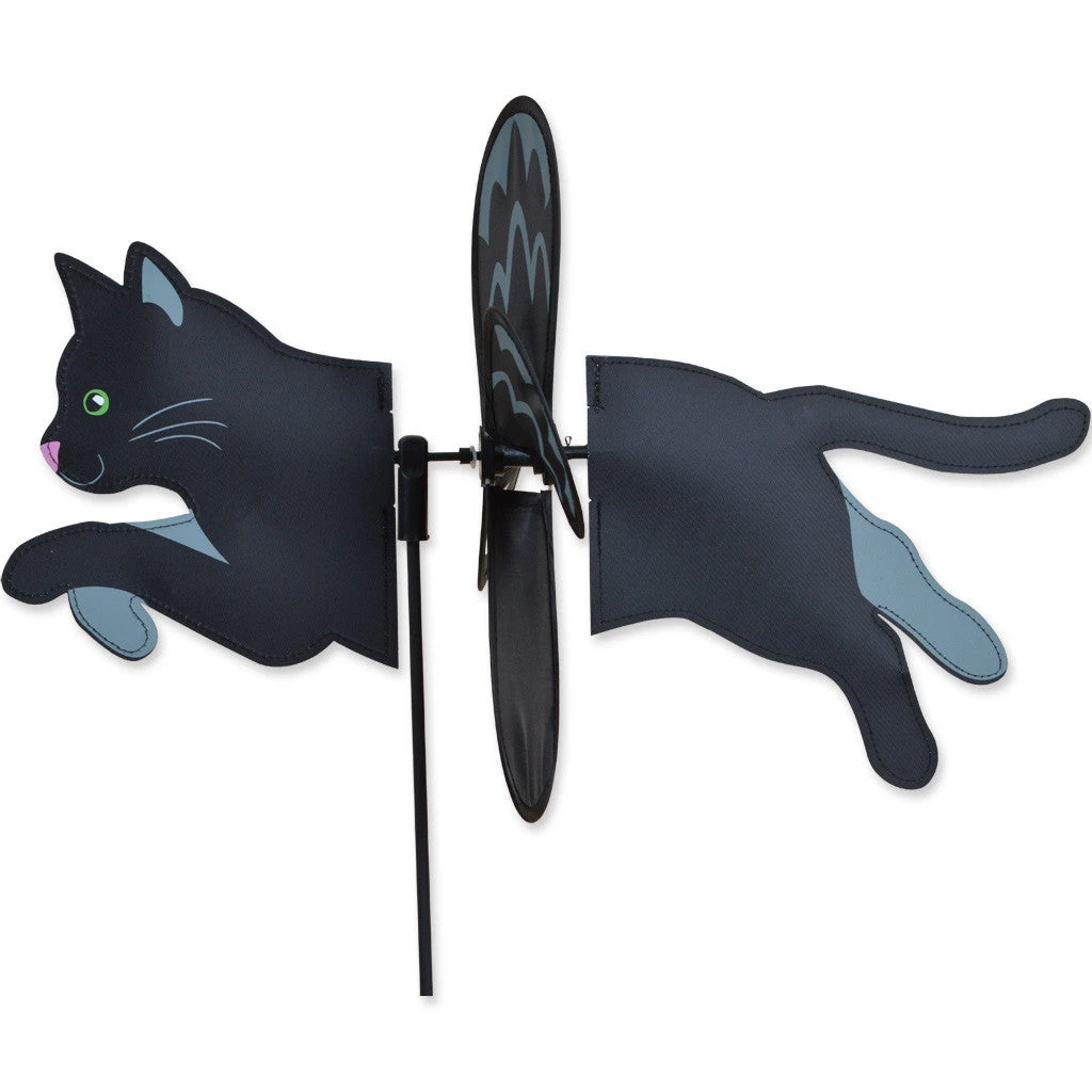 WindGarden WindGarden Petite Spinner - Black Cat