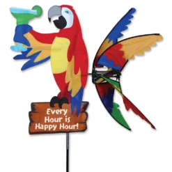 WindGarden 33 In. Island Parrot Spinner - Happy Hour