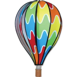 WindGarden 22 In. Hot Air Balloon - Rainbow WindGarden