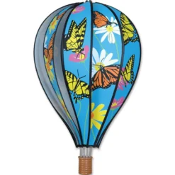 WindGarden 22 In. Hot Air Balloon - Butterflies
