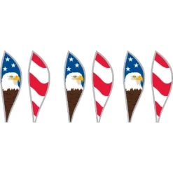 WindGarden 16 In. Hot Air Balloon - Patriotic Eagle WindGarden