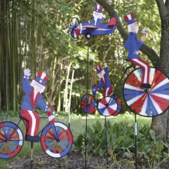 WindGarden WindGarden High Wheel Bike Spinner - Uncle Sam