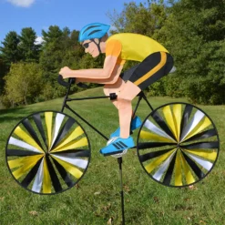 WindGarden 35 In. Road Bike Spinner- Man WindGarden