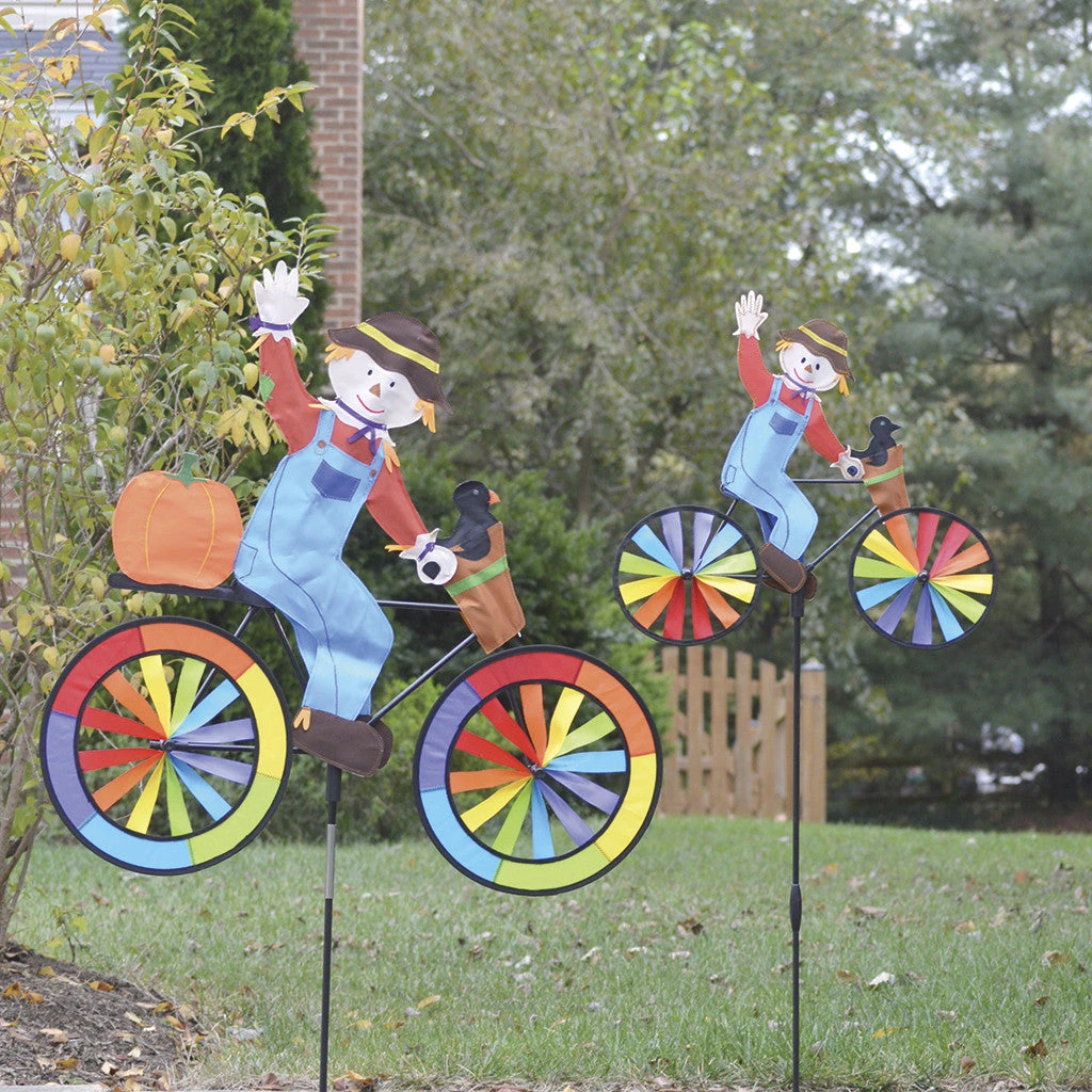 WindGarden 30 In. Bike Spinner - Scarecrow WindGarden