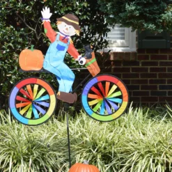 WindGarden 30 In. Bike Spinner - Scarecrow WindGarden