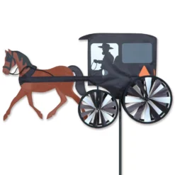 WindGarden WindGarden 26 In. Horse & Buggy Spinner