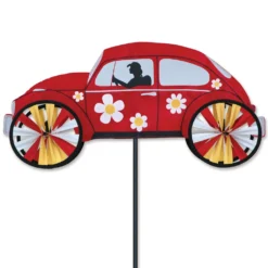 WindGarden WindGarden 22 In. VW Hippie Mobile Spinner - Red