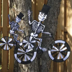 WindGarden 30 In. Bike Spinner - Skeleton WindGarden