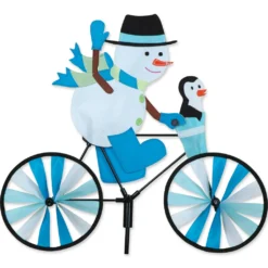 WindGarden WindGarden 20 In. Bike Spinner -Snowman
