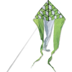 Kites 6.5 Ft. Flo-Tail Delta Kite - Green