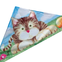 Kites 56 In. Delta Kite - Fluffy Cat Premier Kites