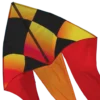 Kites 56 In. Flo-tail Delta Kite - Liquid Checks