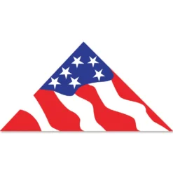 Collections Kites 19 Ft. Delta Kite - Patriotic 19 Foot Deltas