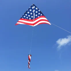 Kites 6.5 Ft. Delta Kite - Old Glory Pack