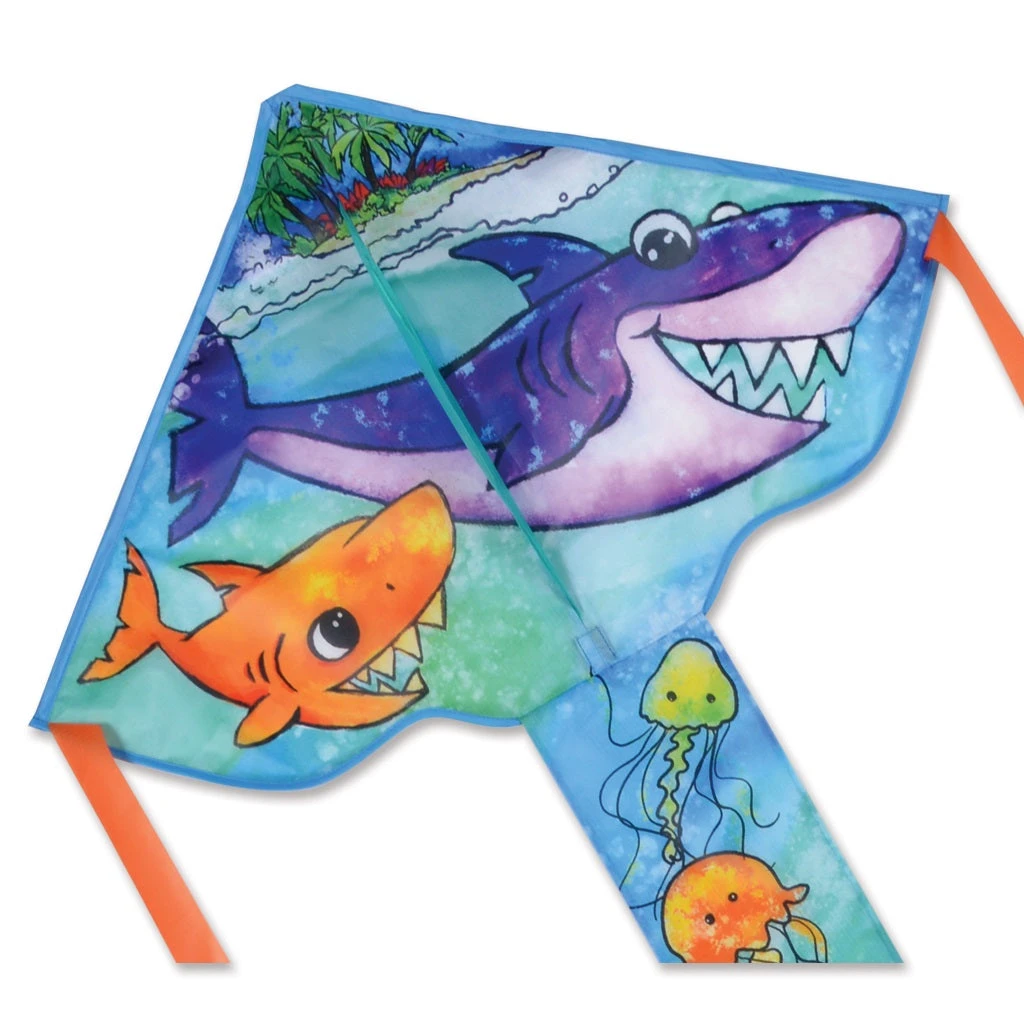 Kites Regular Easy Flyer Kite - Shark Family