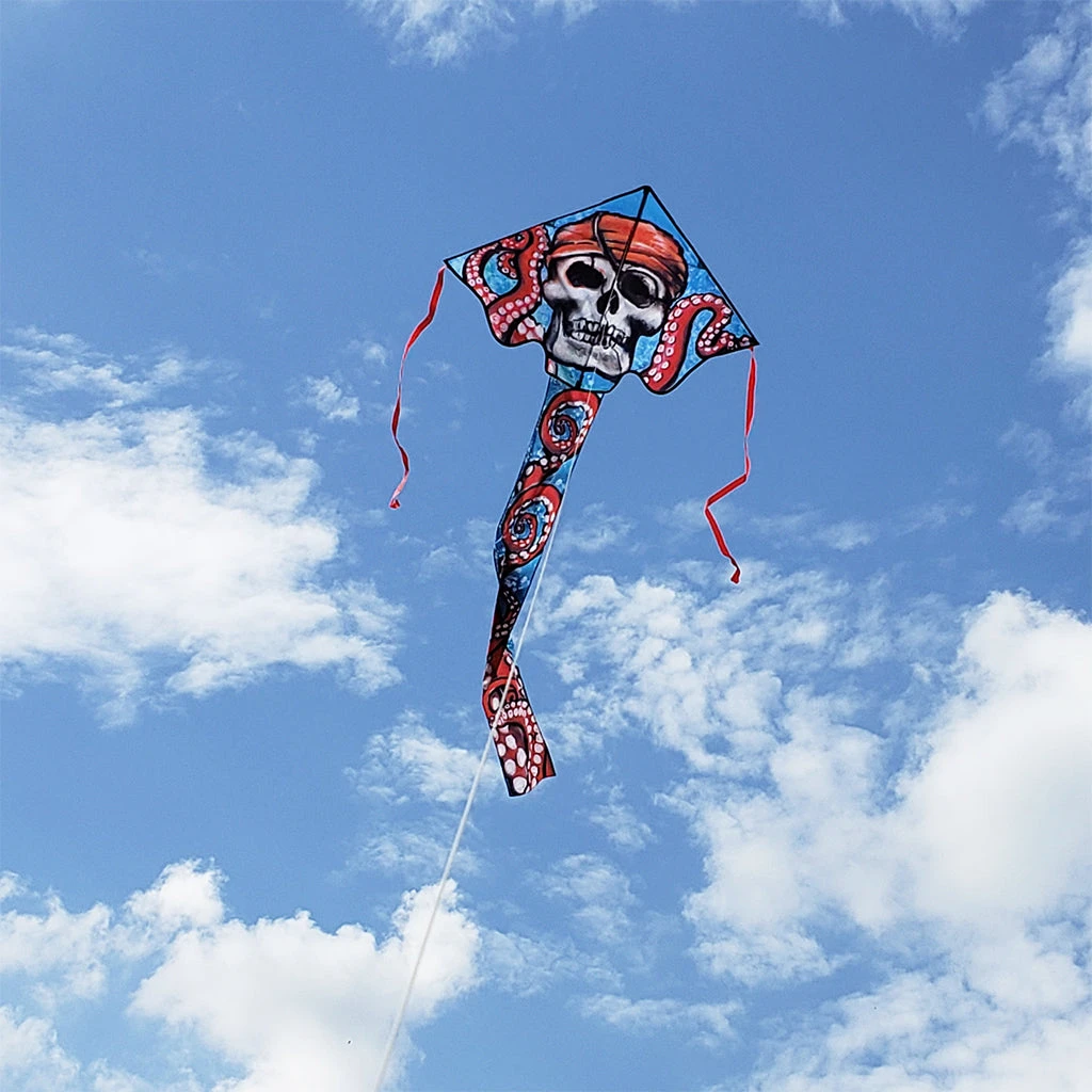 Kites Premier Kites Large Easy Flyer Kite - Pirate Octopus