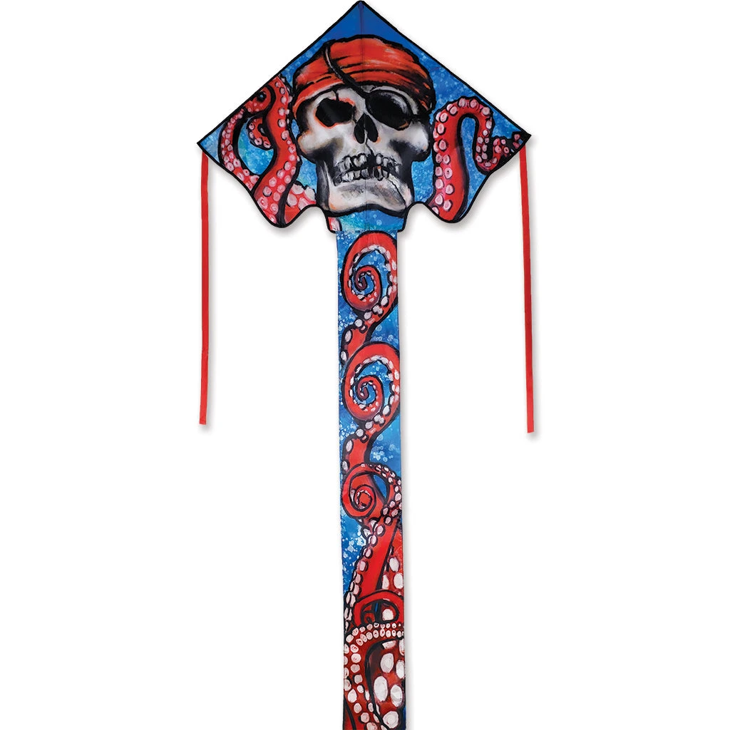 Kites Premier Kites Large Easy Flyer Kite - Pirate Octopus