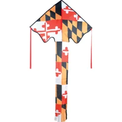 Kites Large Easy Flyer Kite - Maryland Flag Premier Kites