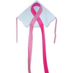 Kites Premier Kites Large Easy Flyer Kite - Pink Ribbon