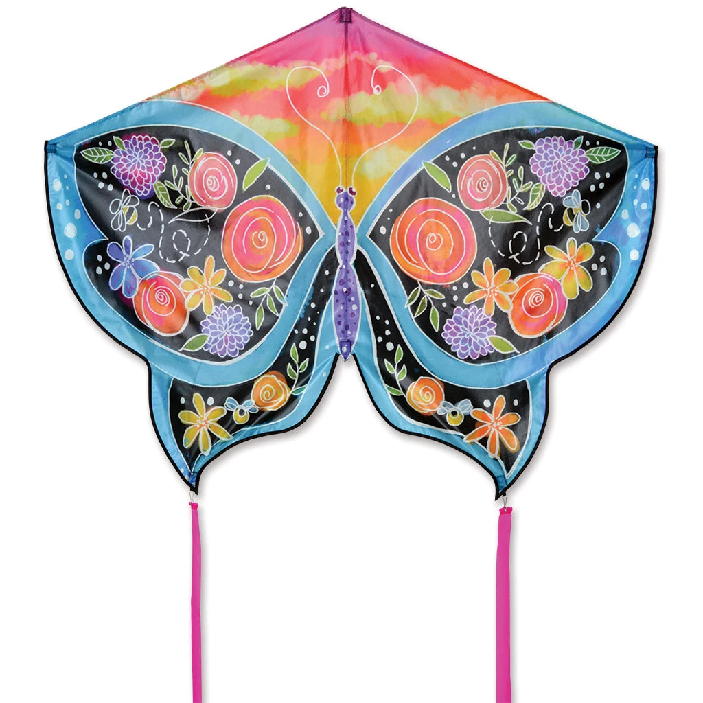 Kites Butterfly Kite - Floral Premier Kites