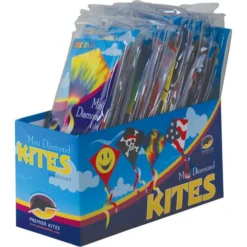Mini Diamond Assorted Pack Of 24 Kites Premier Kites
