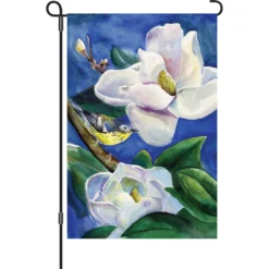 Accent Home & Garden 12 In. Flag - Magnolia Warbler Accent