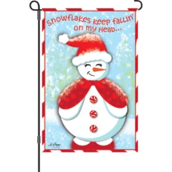 Accent Home & Garden - Sale Accent 12 In. Flag - Snow Cutie