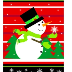 Accent Home & Garden 28 In. Flag - Catch A Snowflake Accent