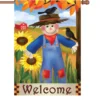 Accent Home & Garden 28 In. Flag - Harvest Scarecrow