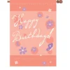 Accent Home & Garden Accent 28 In. Flag - Birthday Blast