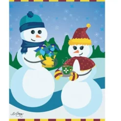 Accent Home & Garden - Sale 28 In. Flag - Dating On A Snowy Slope