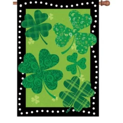 Accent Home & Garden 28 In. Flag - Shamrock Summit