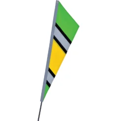 SoundWinds Reflective Fanion Recumbent Bike Flag - Green